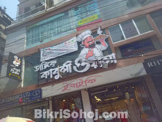 ফুলি ফার্নিশড ও সুপ্রতিষ্ঠিত রেস্টুরেন্ট বিক্রয়